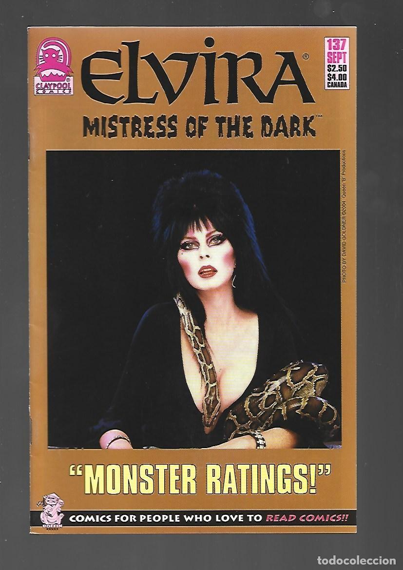 C&oacute;mics: Elvira, mistress of the Dark, 137, 2004, Claypool comics, muy buen estado. Caja DA