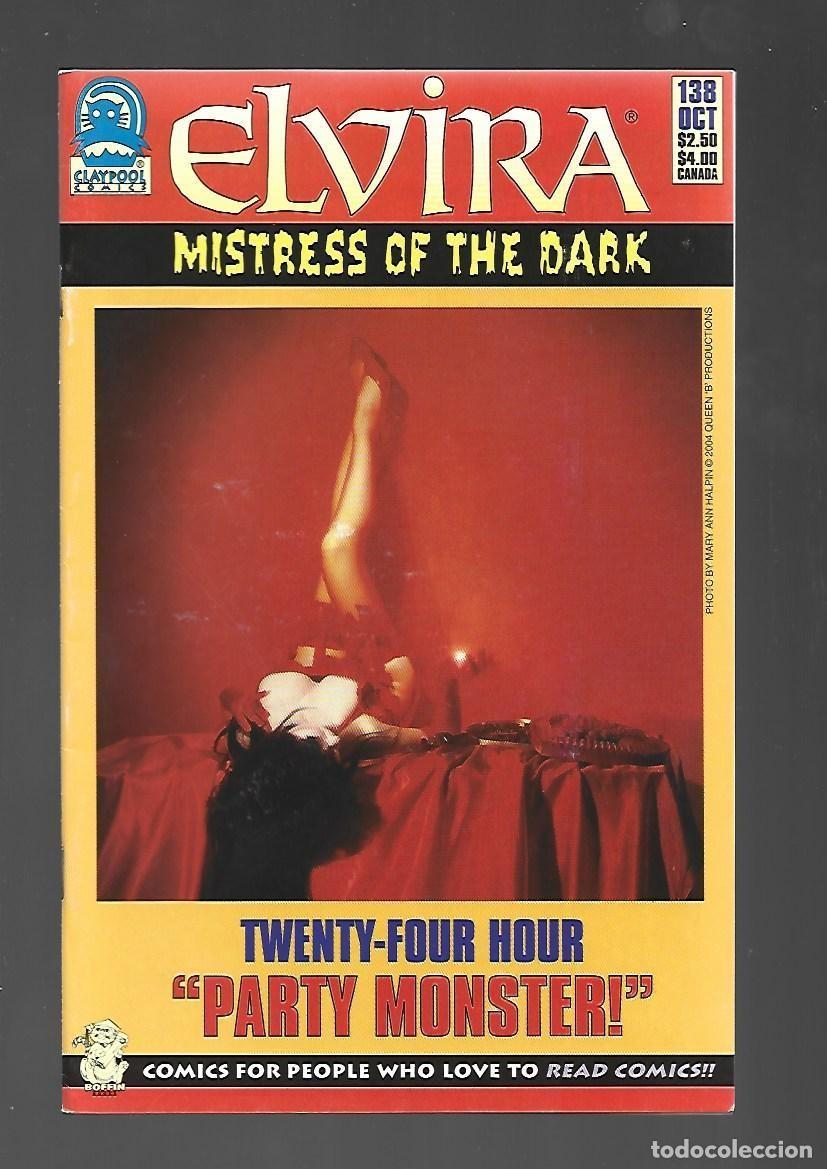 C&oacute;mics: Elvira, mistress of the Dark, 138, 2004, Claypool comics, muy buen estado. Caja DA