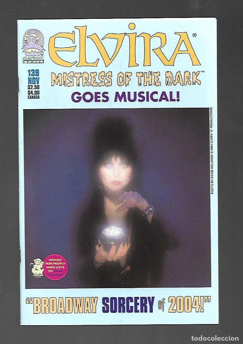 C&oacute;mics: Elvira, mistress of the Dark, 139, 2004, Claypool comics, muy buen estado. Caja DA