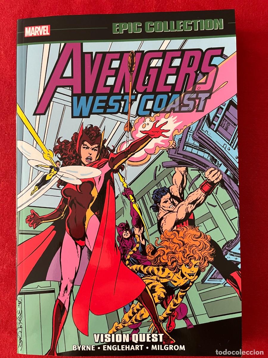 C&oacute;mics: WEST COAST AVENGERS VISION QUEST MARVEL EPIC COLLECTION