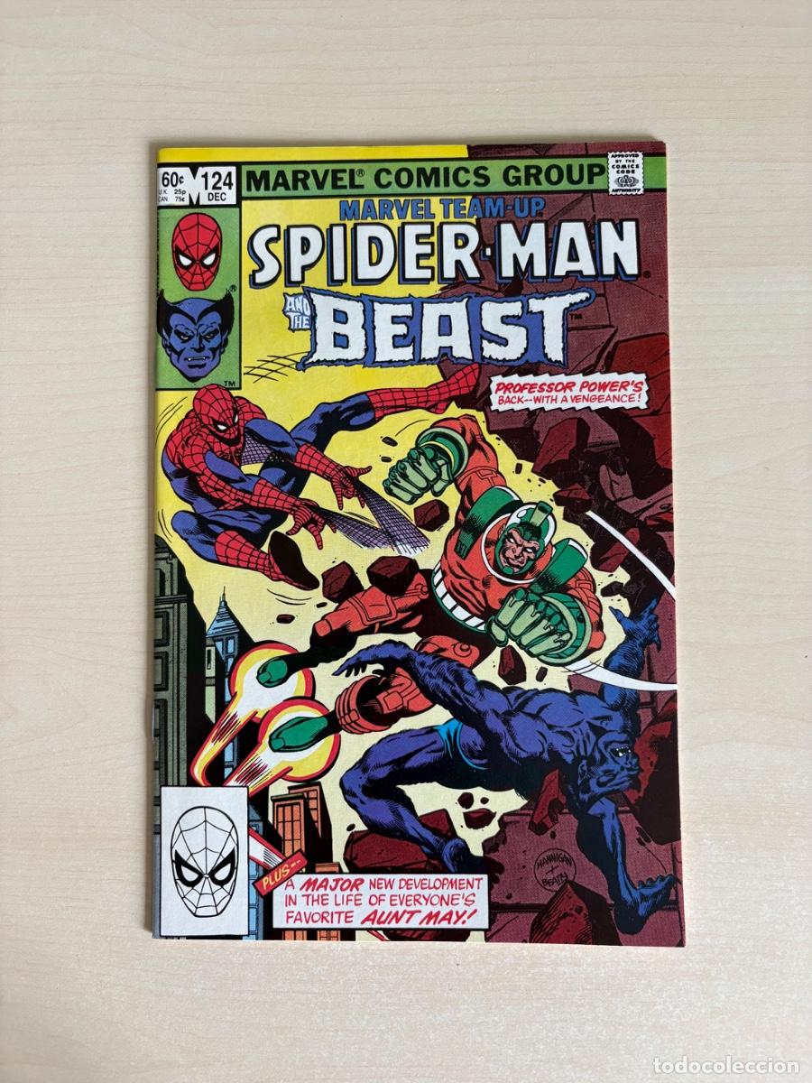 C&oacute;mics: Marvel Team-Up #124 (Marvel Comics USA, 1982)