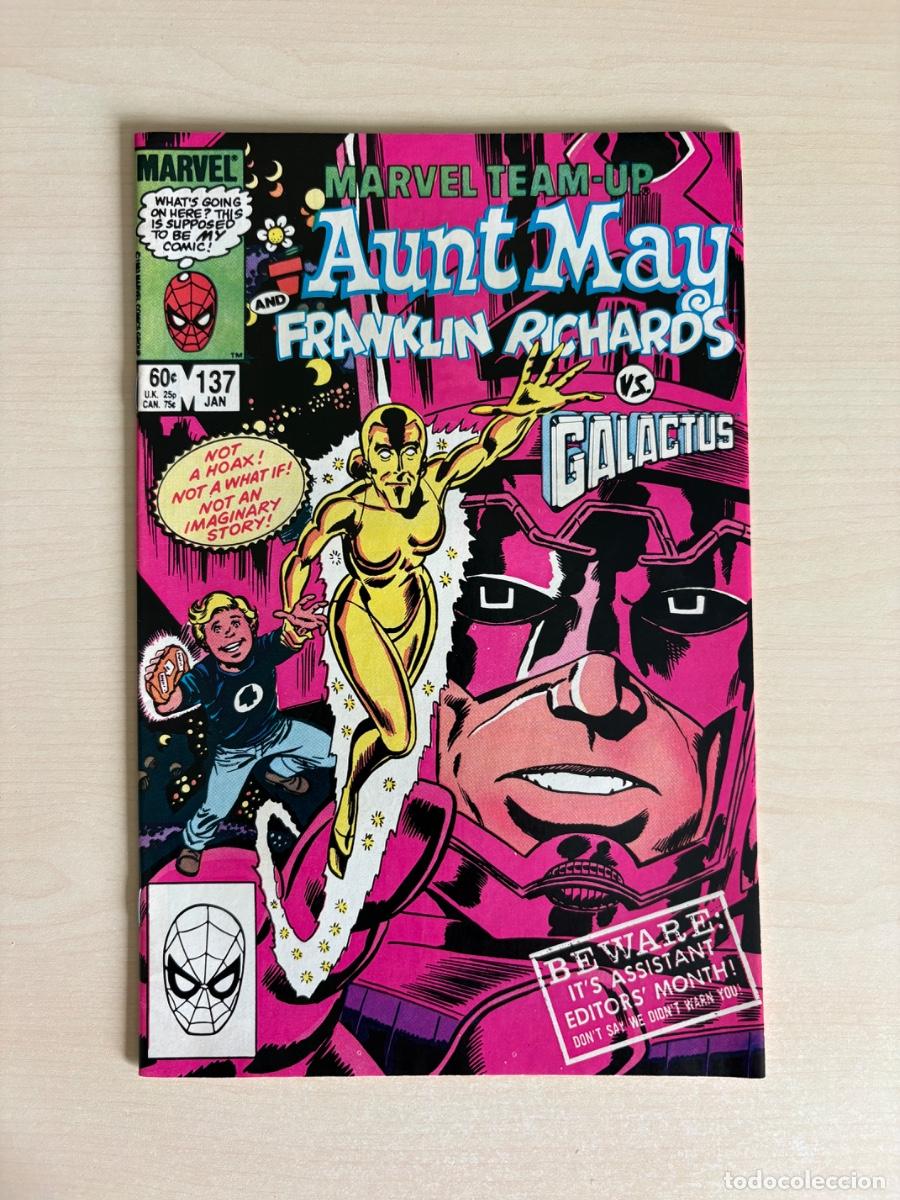 C&oacute;mics: Marvel Team-Up #137 (Marvel Comics USA, 1984)