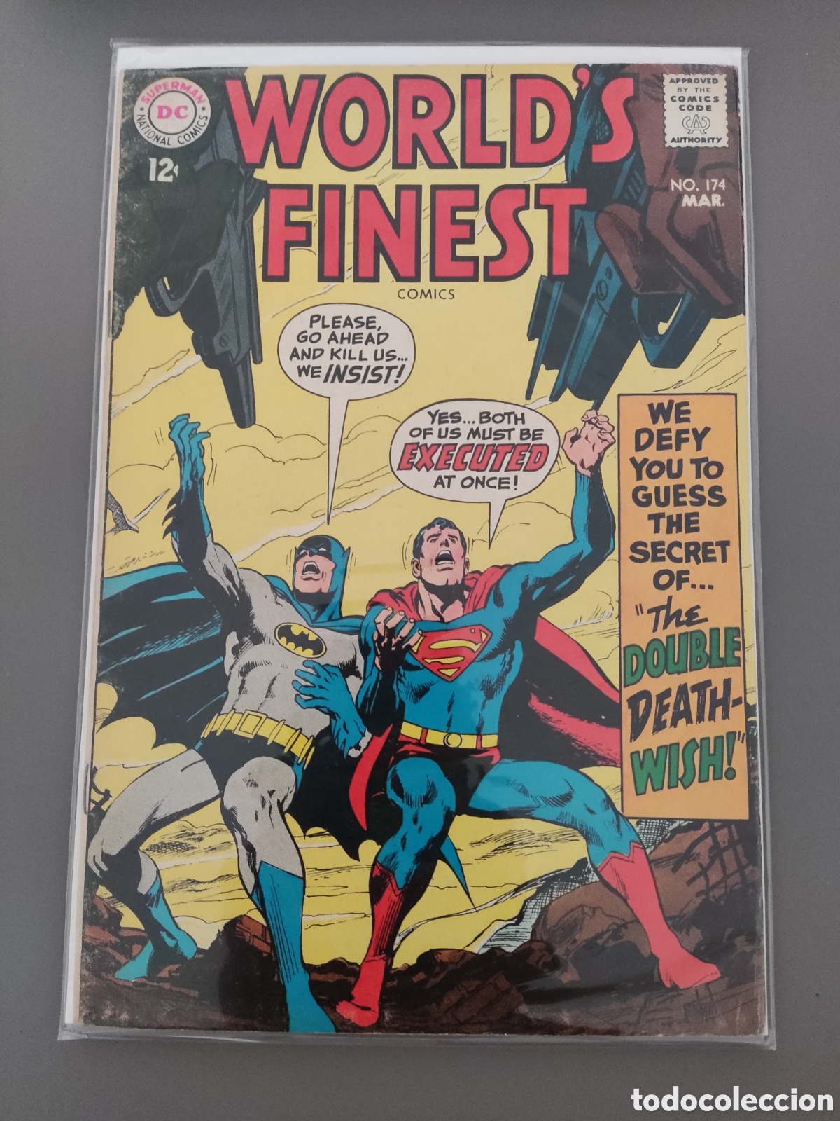 C&oacute;mics: World Finest 174 DC 1968 Neal Adams