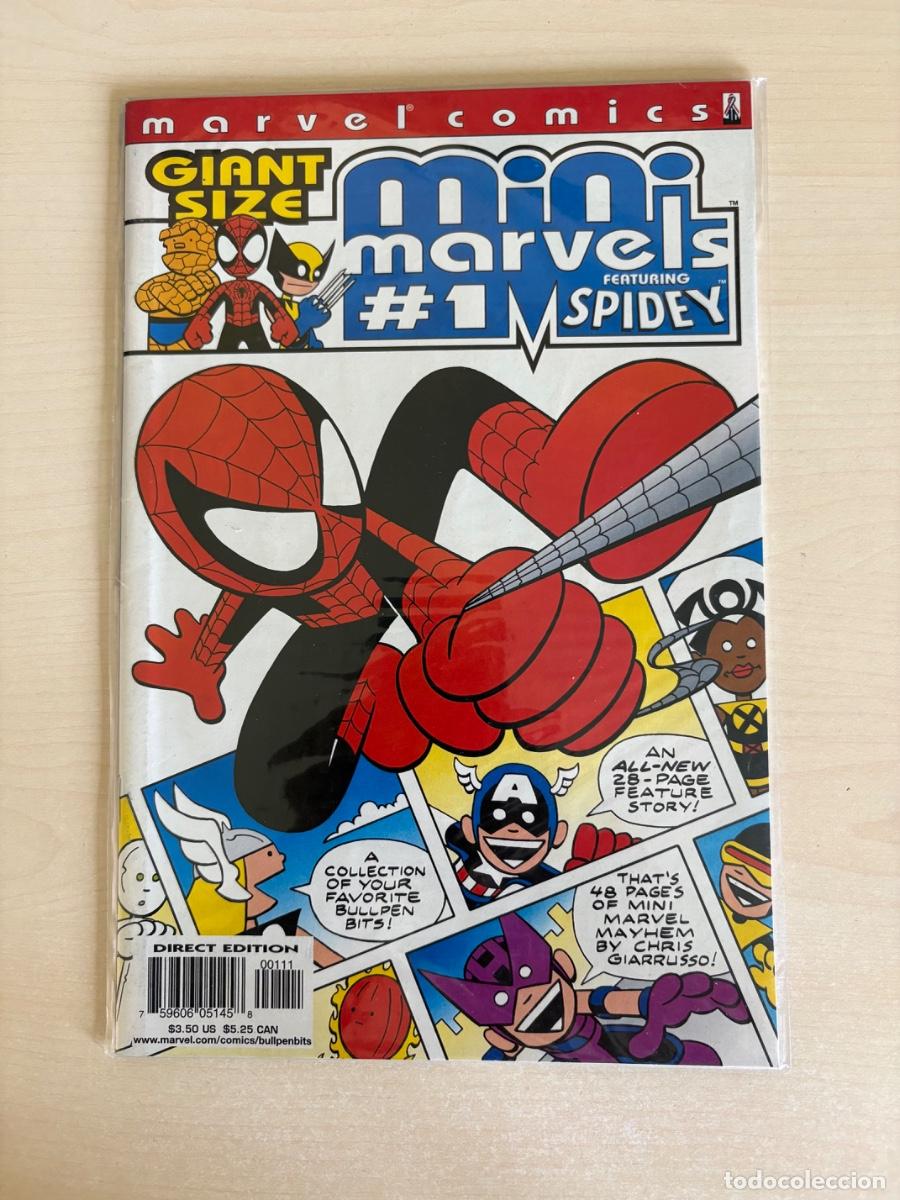 C&oacute;mics: Giant-Size Mini Marvels #1 Featuring Spidey (Marvel Comics USA, 2002)