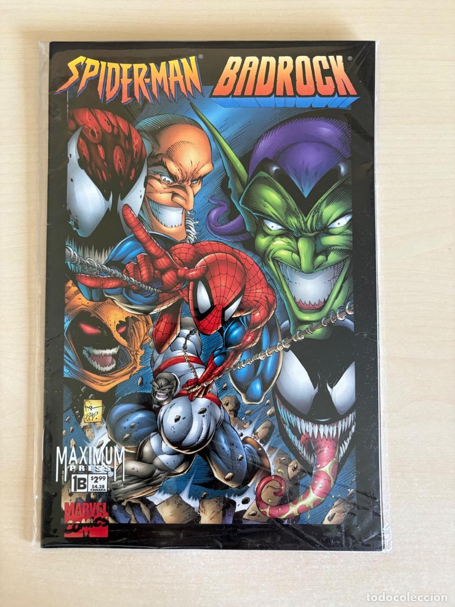 C&oacute;mics: Spider-Man / Badrock #1 (Marvel Comics / Maximum Press USA, 1997) - Foto 1