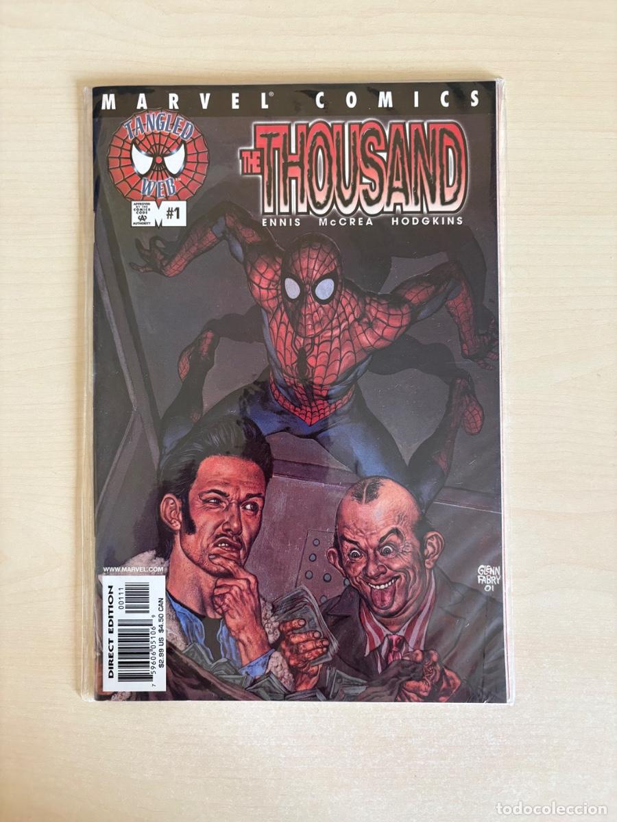 C&oacute;mics: Spider-Man&rsquo;s Tangled Web #1 (Marvel Comics USA, 2001)