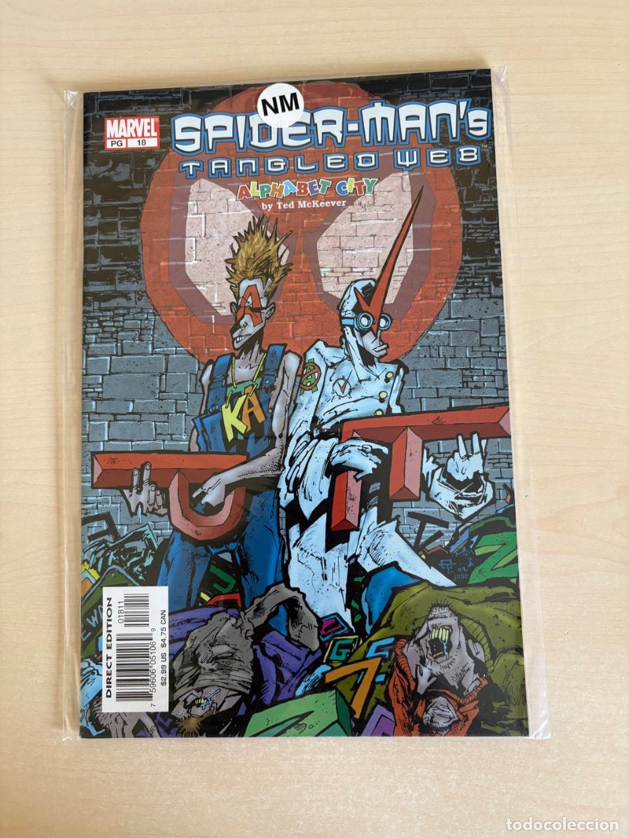 C&oacute;mics: Spider-Man&rsquo;s Tangled Web #18 (Marvel Comics USA, 2002)