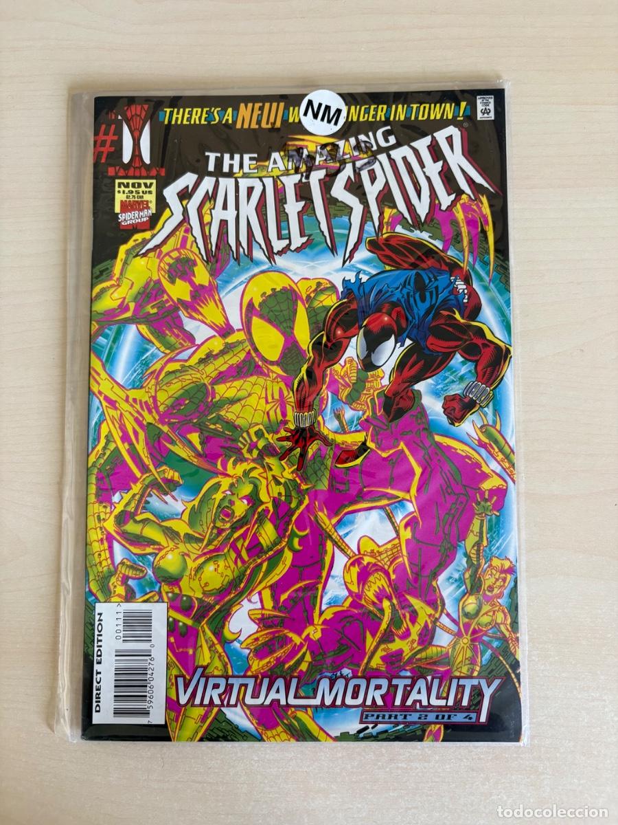 C&oacute;mics: The Amazing Scarlet Spider #1 (Marvel Comics USA, 1995)