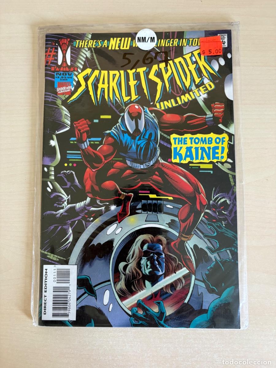 C&oacute;mics: Scarlet Spider Unlimited #1 (Marvel Comics USA, 1995)