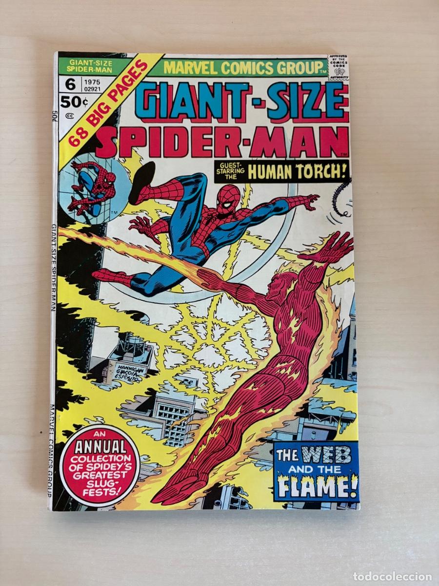 C&oacute;mics: Giant-Size Spider-Man #6 (Marvel Comics USA, 1975)