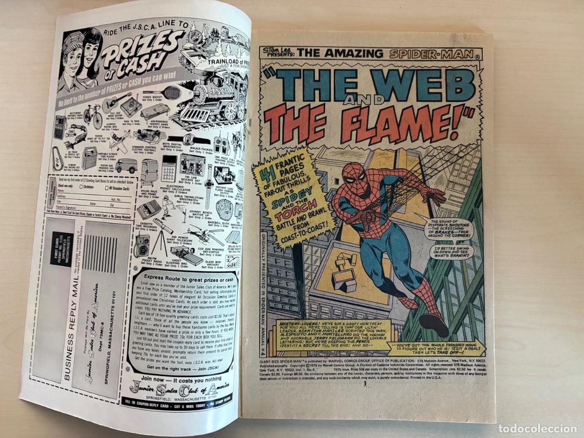 C&oacute;mics: Giant-Size Spider-Man #6 (Marvel Comics USA, 1975) - Foto 2