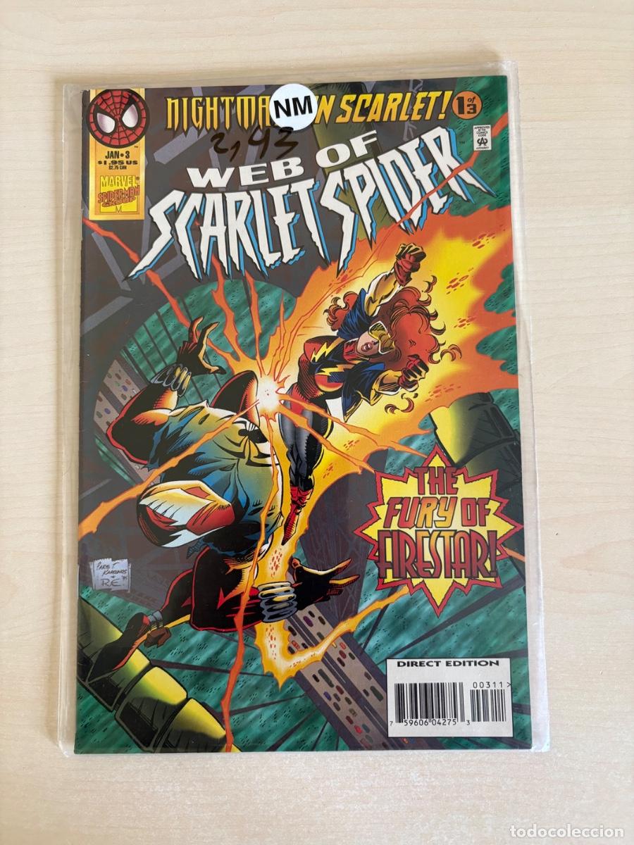 C&oacute;mics: Web of Scarlet Spider #3 (Marvel Comics USA, 1996)