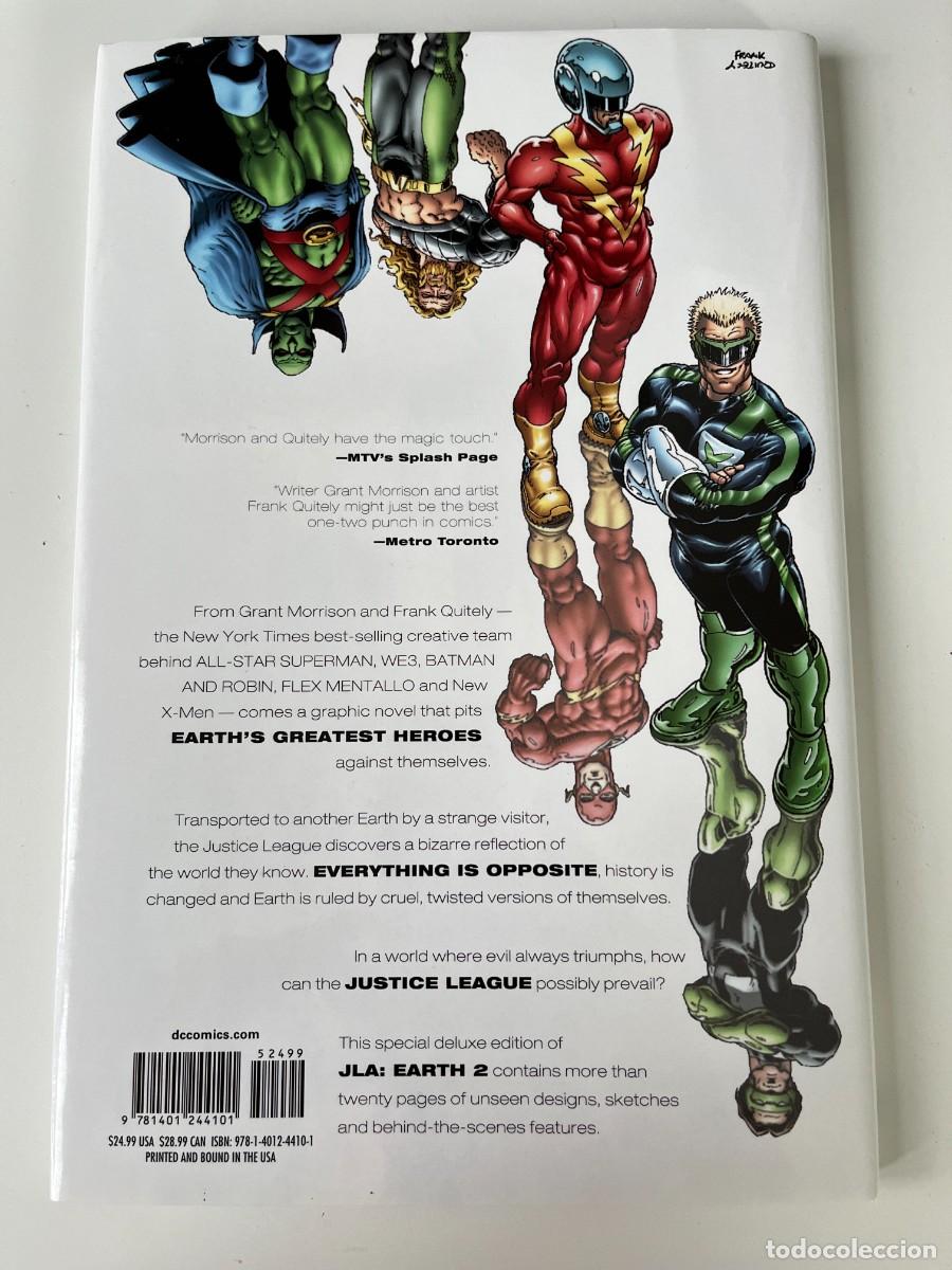 C&oacute;mics: JLA EARTH 2 DELUXE EDITION DC COMICS HARDCOVER - Foto 2