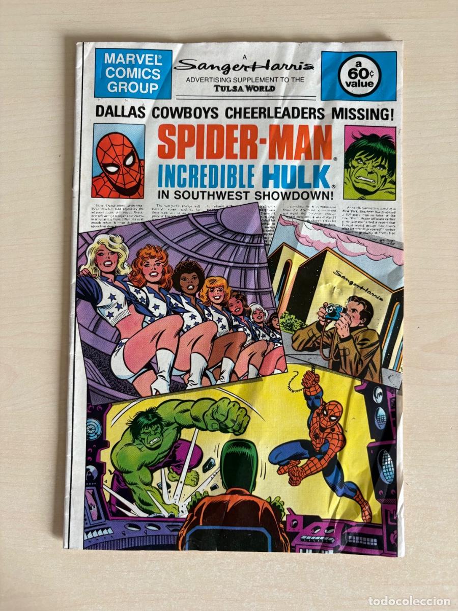 C&oacute;mics: Spider-Man and the Incredible Hulk in Southwest Showdown! #1 (Marvel Comics USA, 1982)