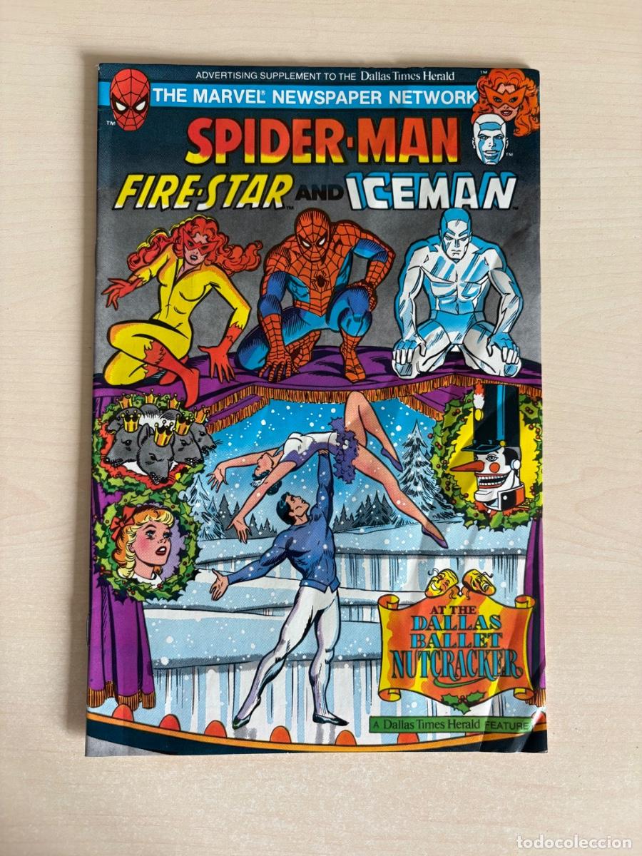 C&oacute;mics: Spider-Man, Fire-Star and Iceman at the Dallas Ballet Nutcracker #1 (Marvel Comics USA, 1983)