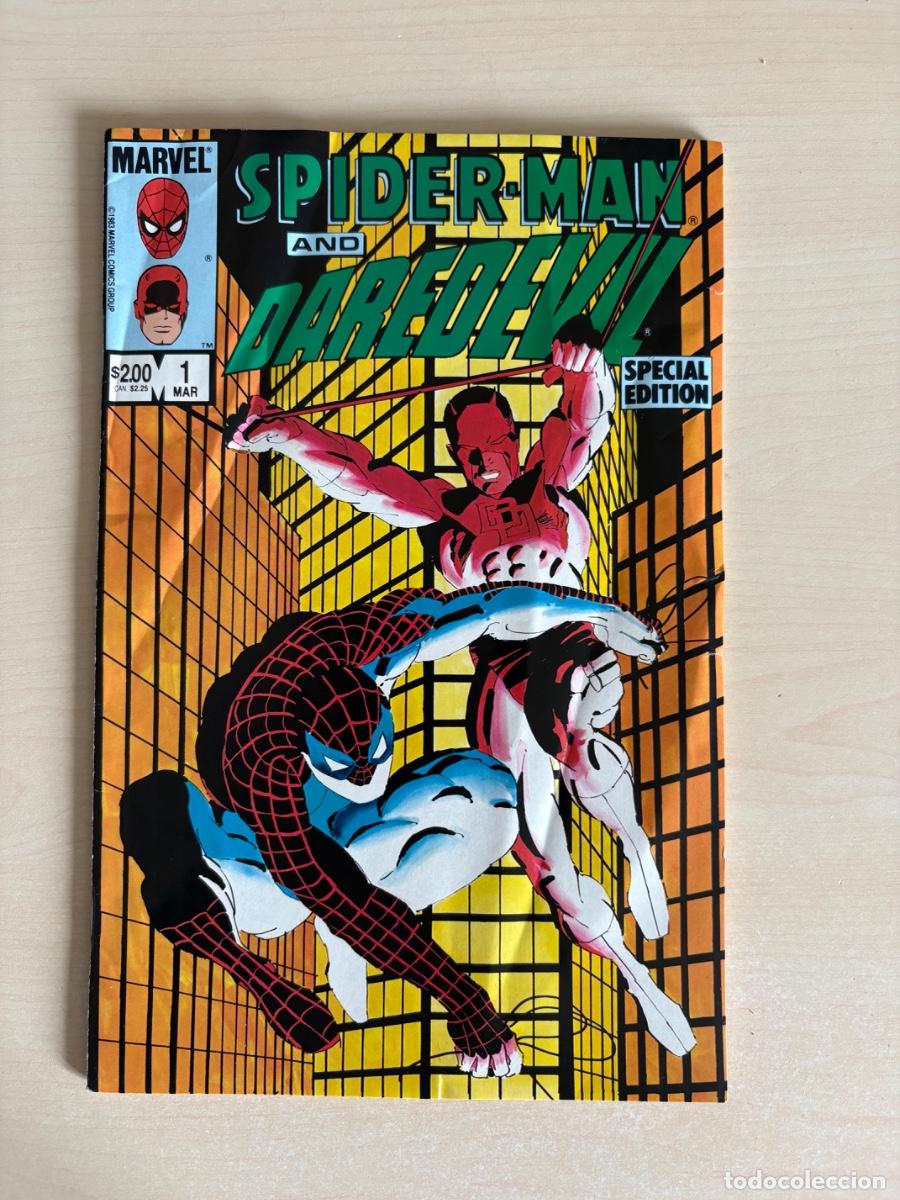 C&oacute;mics: Spider-Man and Daredevil Special Edition #1 (Marvel Comics USA, 1984)