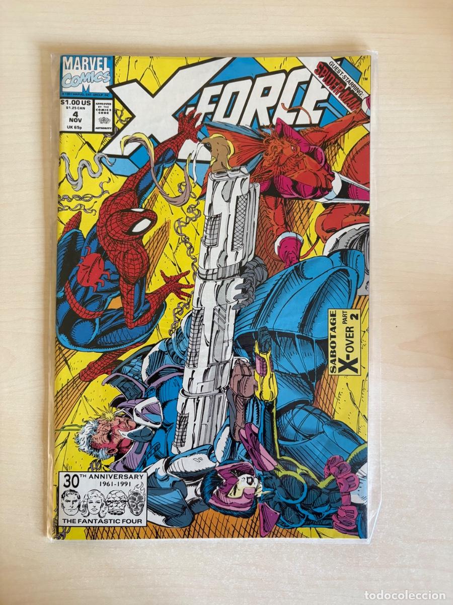 C&oacute;mics: X-Force #4 (Marvel Comics USA, 1991)