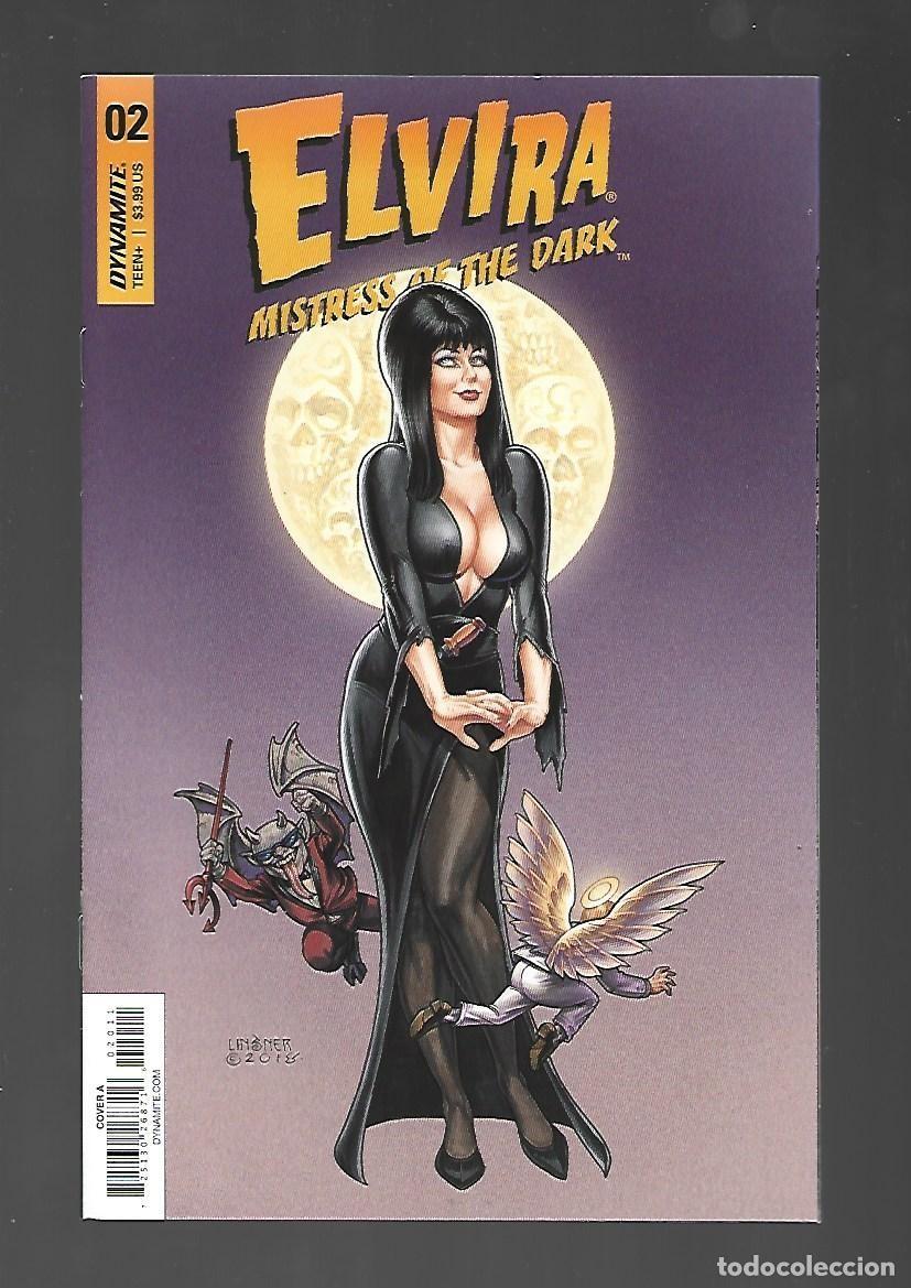 C&oacute;mics: Elvira, mistress of the Dark, 02, 2018, Dynamite, muy buen estado. Caja DA