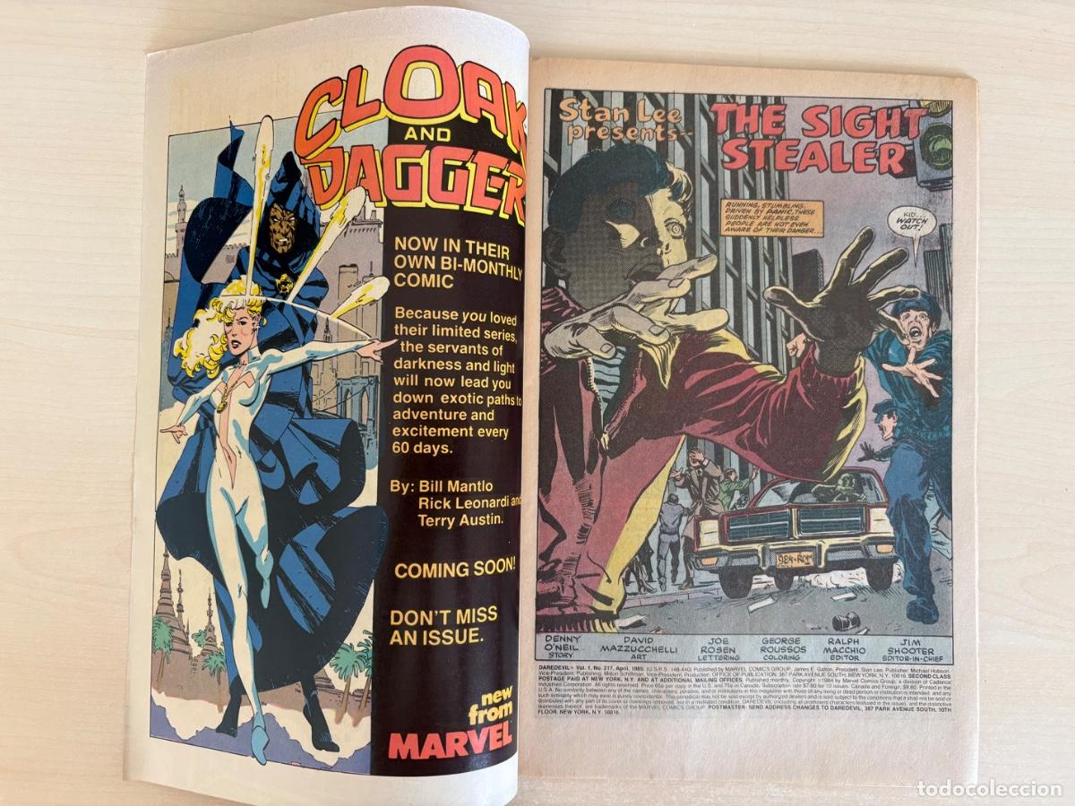 C&oacute;mics: Daredevil #217 (Marvel Comics USA, 1985) - Foto 2