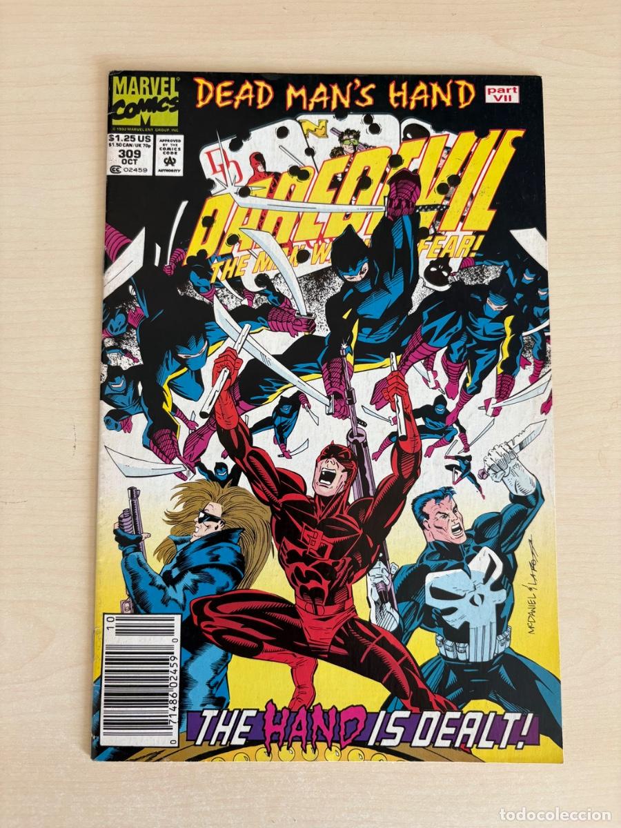 C&oacute;mics: Daredevil #309 (Marvel Comics USA, 1992)