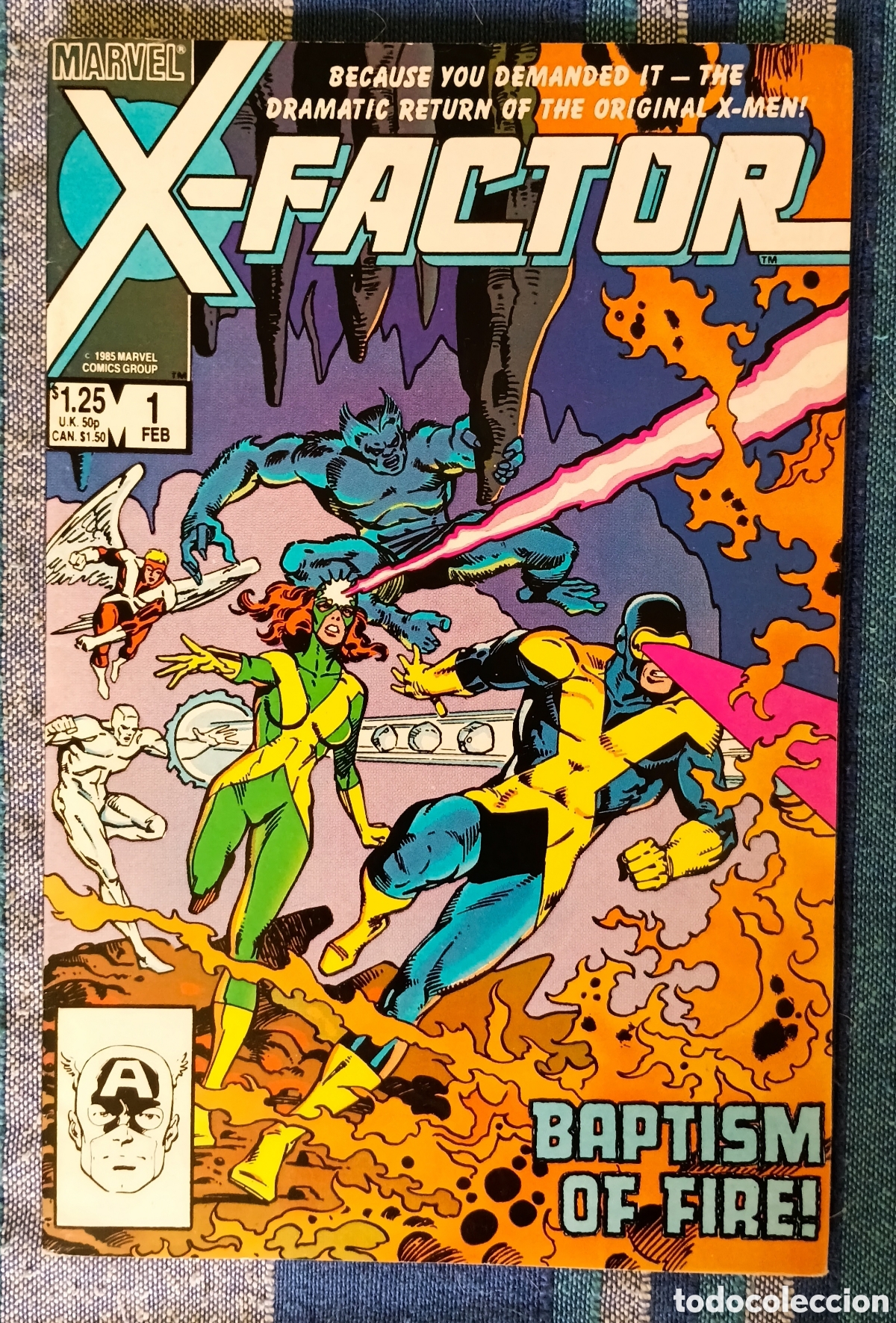 C&oacute;mics: X-FACTOR 1, MARVEL, 1986