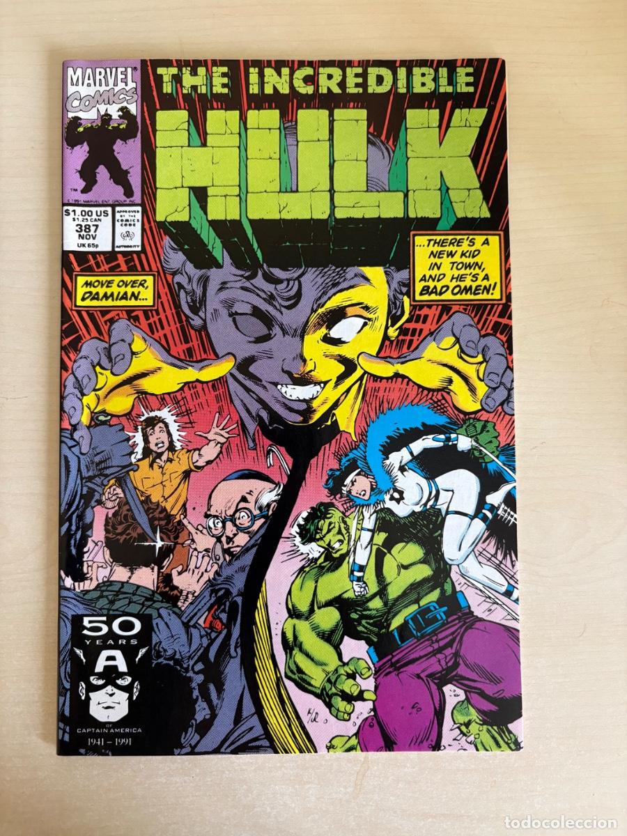 C&oacute;mics: The Incredible Hulk #387 (Marvel Comics USA, 1991)