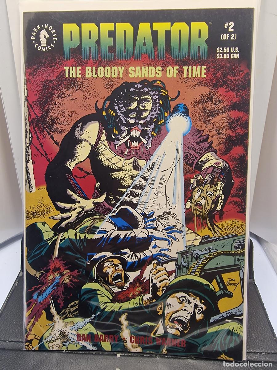C&oacute;mics: Predator Bloody Sands of Time 1-2 Complete Series Set 1992 Dark Horse Comics Lot