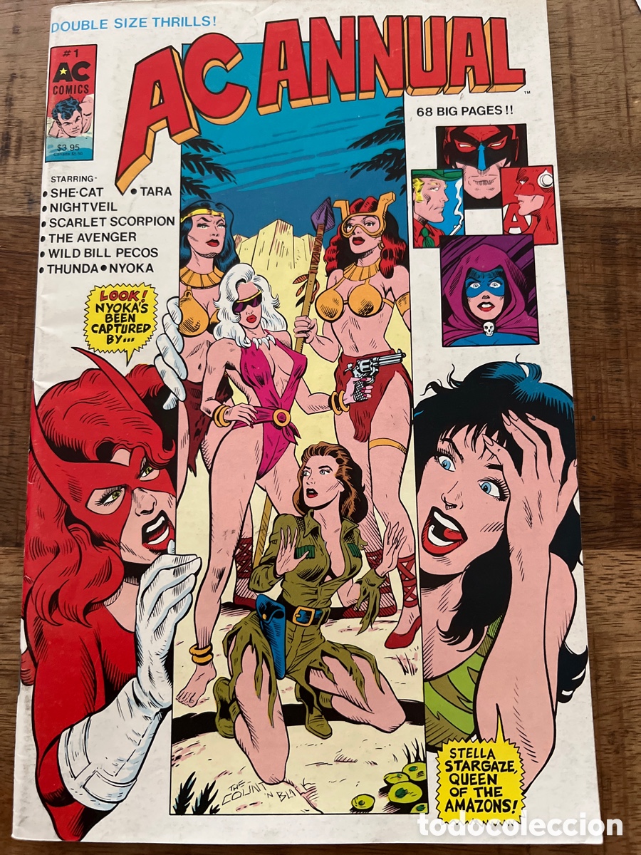 C&oacute;mics: AC ANNUAL #1 AC Comics 1990 USA