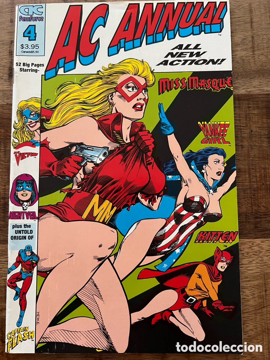 C&oacute;mics: AC ANNUAL #4 AC Comics 1993 USA
