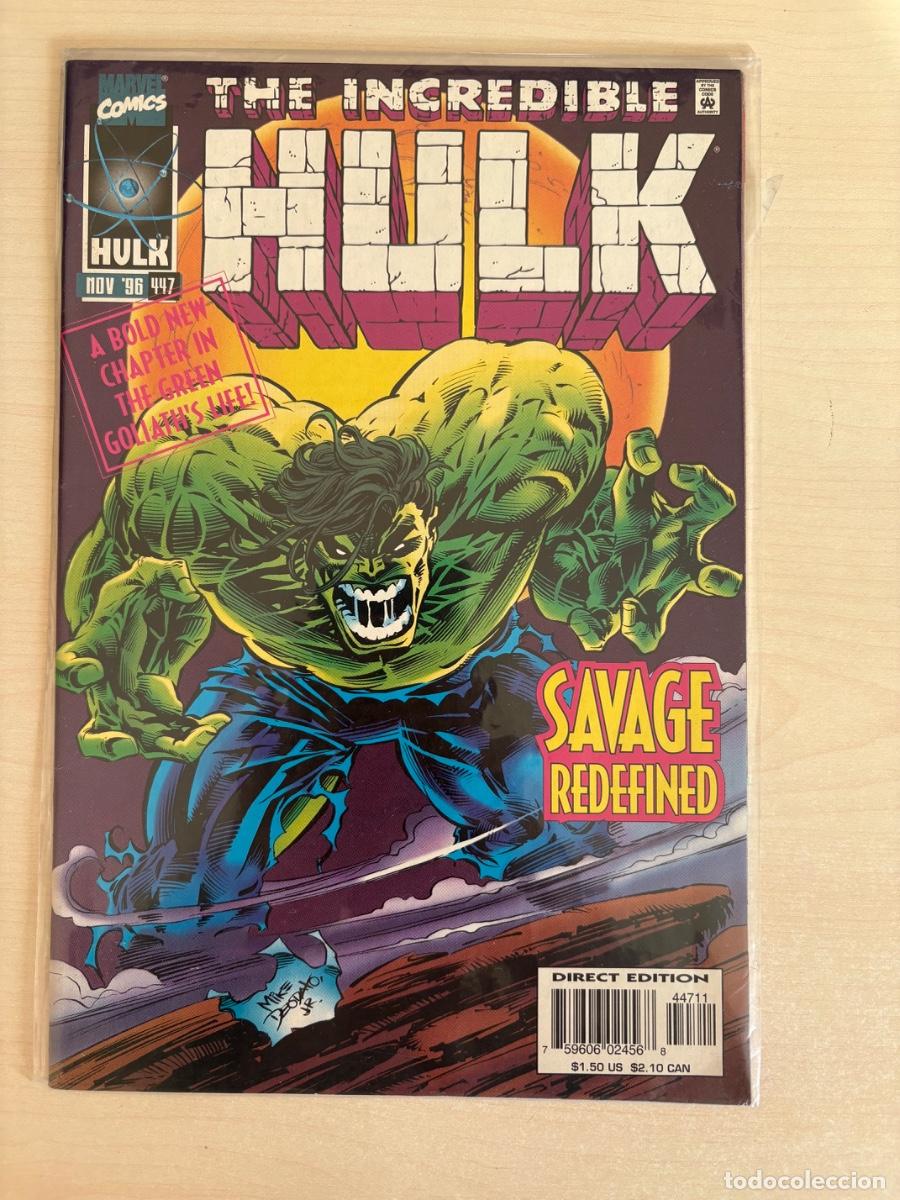 C&oacute;mics: The Incredible Hulk #447 (Marvel Comics USA, 1996) - Foto 1