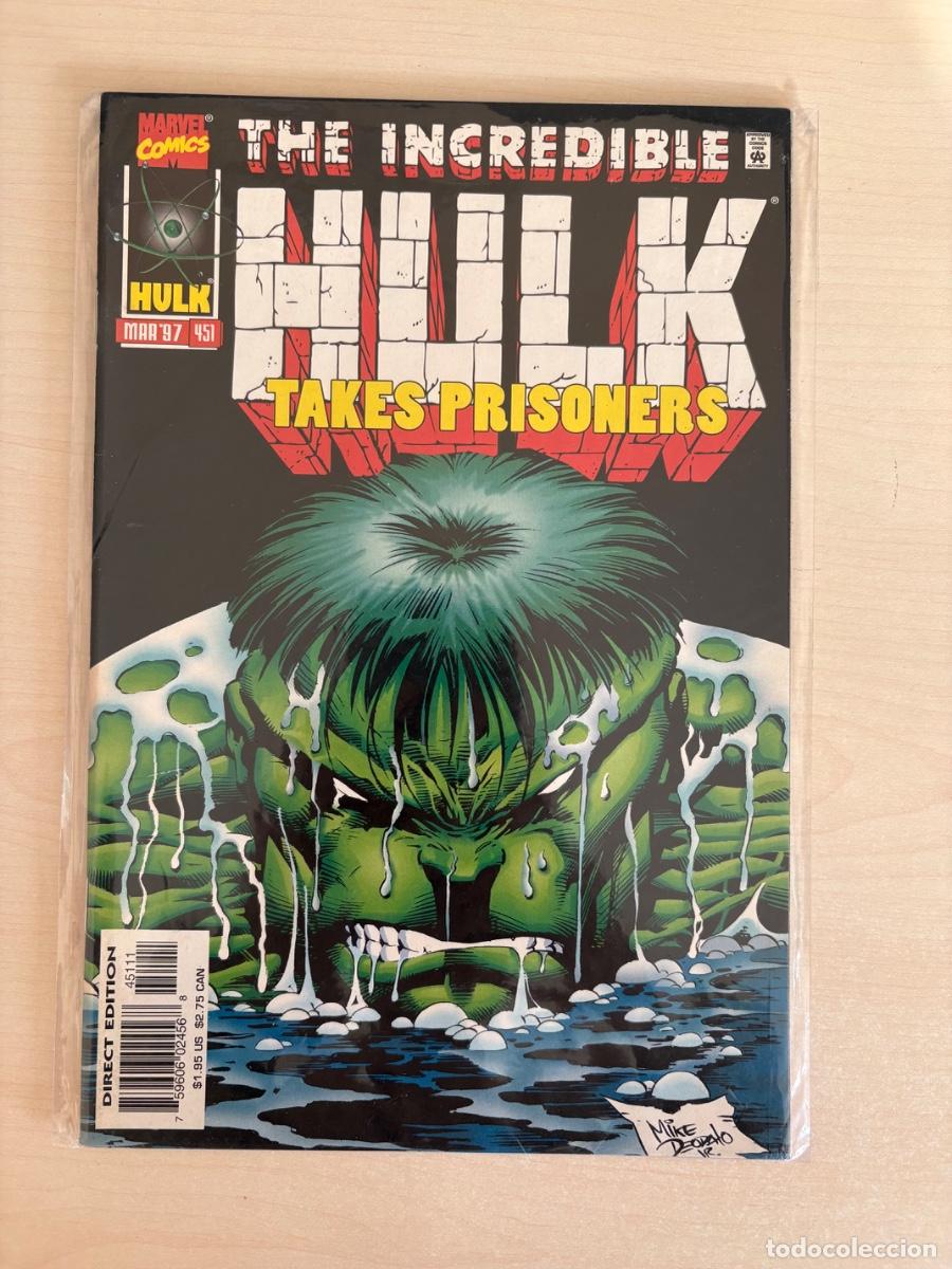 C&oacute;mics: The Incredible Hulk #451 (Marvel Comics USA, 1997)