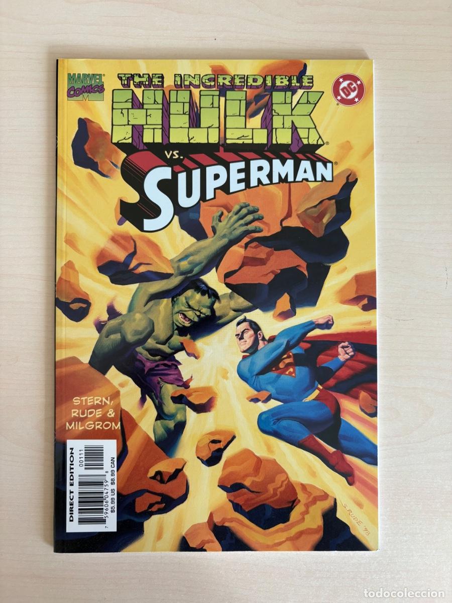 C&oacute;mics: The Incredible Hulk vs. Superman #1 (Marvel Comics / DC Comics USA, 1999)