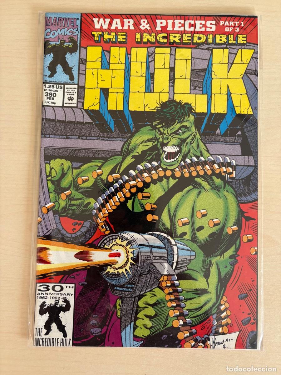 C&oacute;mics: The Incredible Hulk #390 (Marvel Comics USA, 1992)