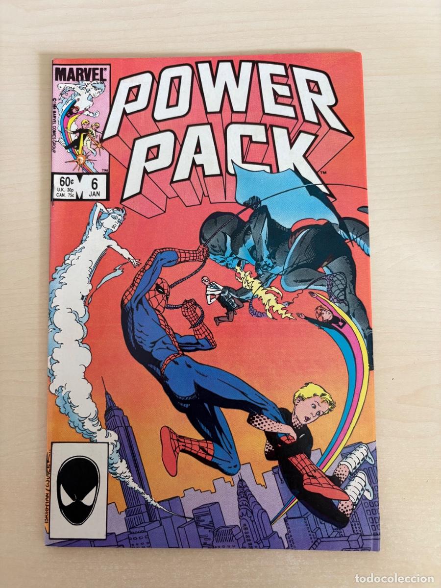 C&oacute;mics: Power Pack #6 (Marvel Comics USA, 1985) - Foto 1