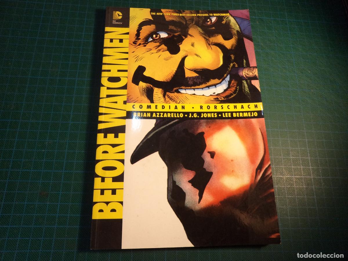C&oacute;mics: Before Watchmen. Comedian Rorschach. DC. En ingles