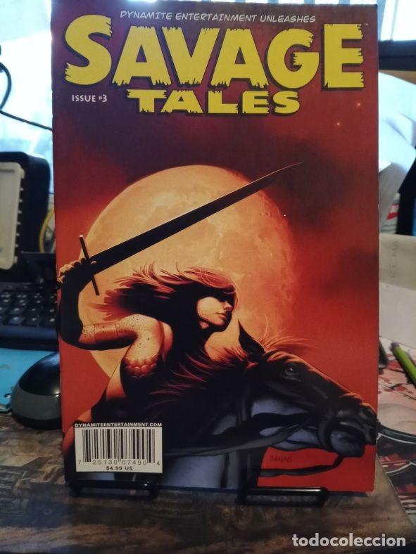 C&oacute;mics: SAVAGE TALES N&ordm;3 DYNAMITE