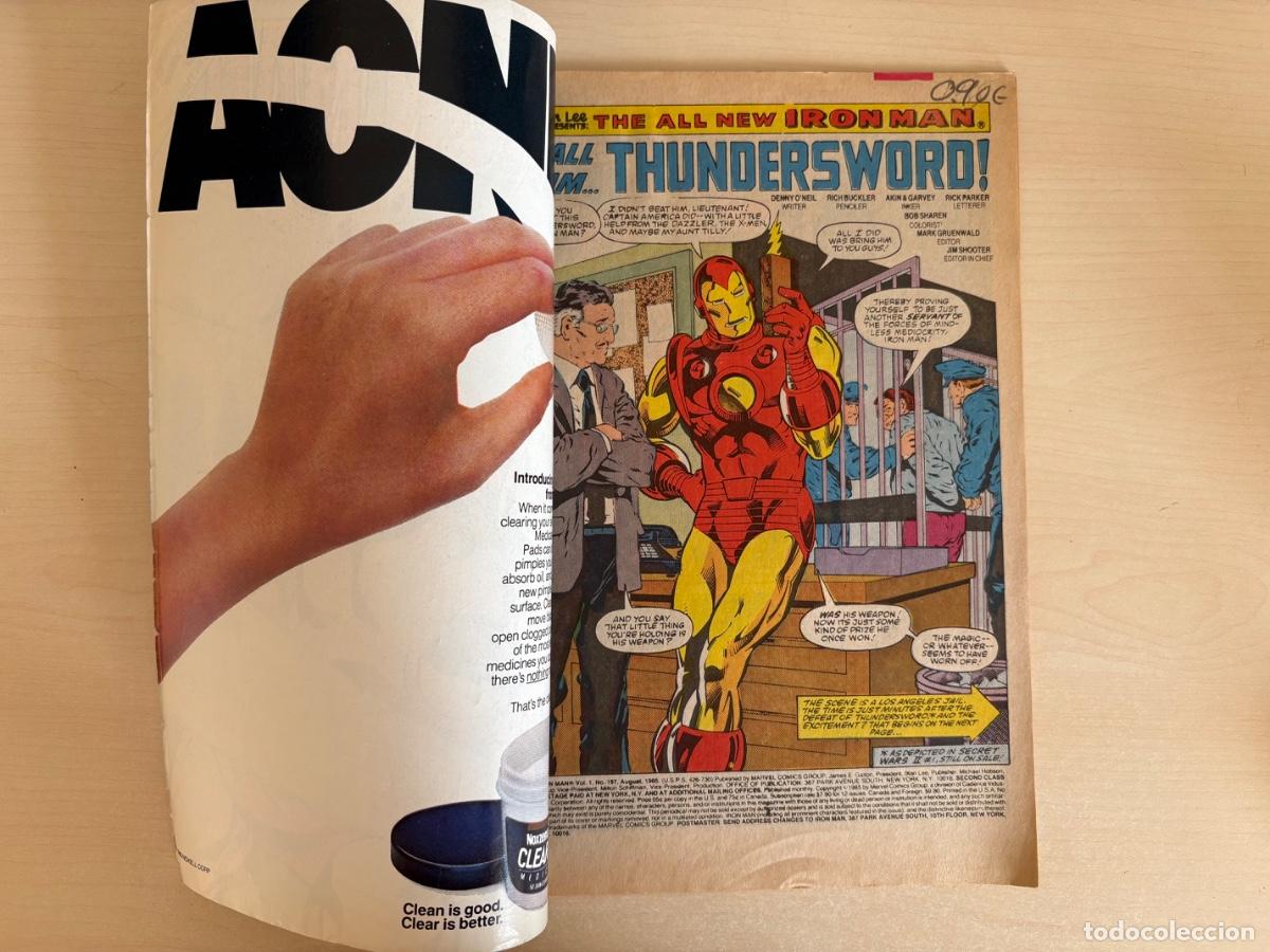 C&oacute;mics: Iron Man #197 (Marvel Comics USA, 1985) - Foto 2