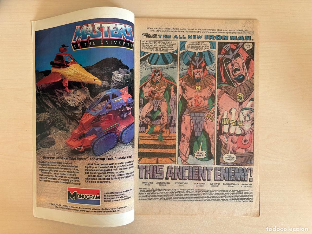C&oacute;mics: Iron Man #180 (Marvel Comics USA, 1984) - Foto 2