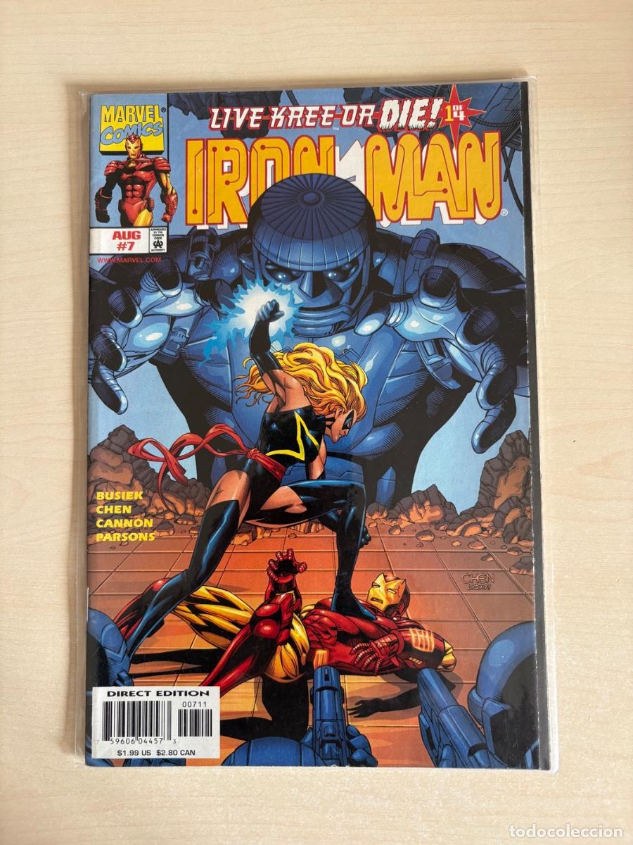 C&oacute;mics: Iron Man #7 (Marvel Comics USA, 1998)