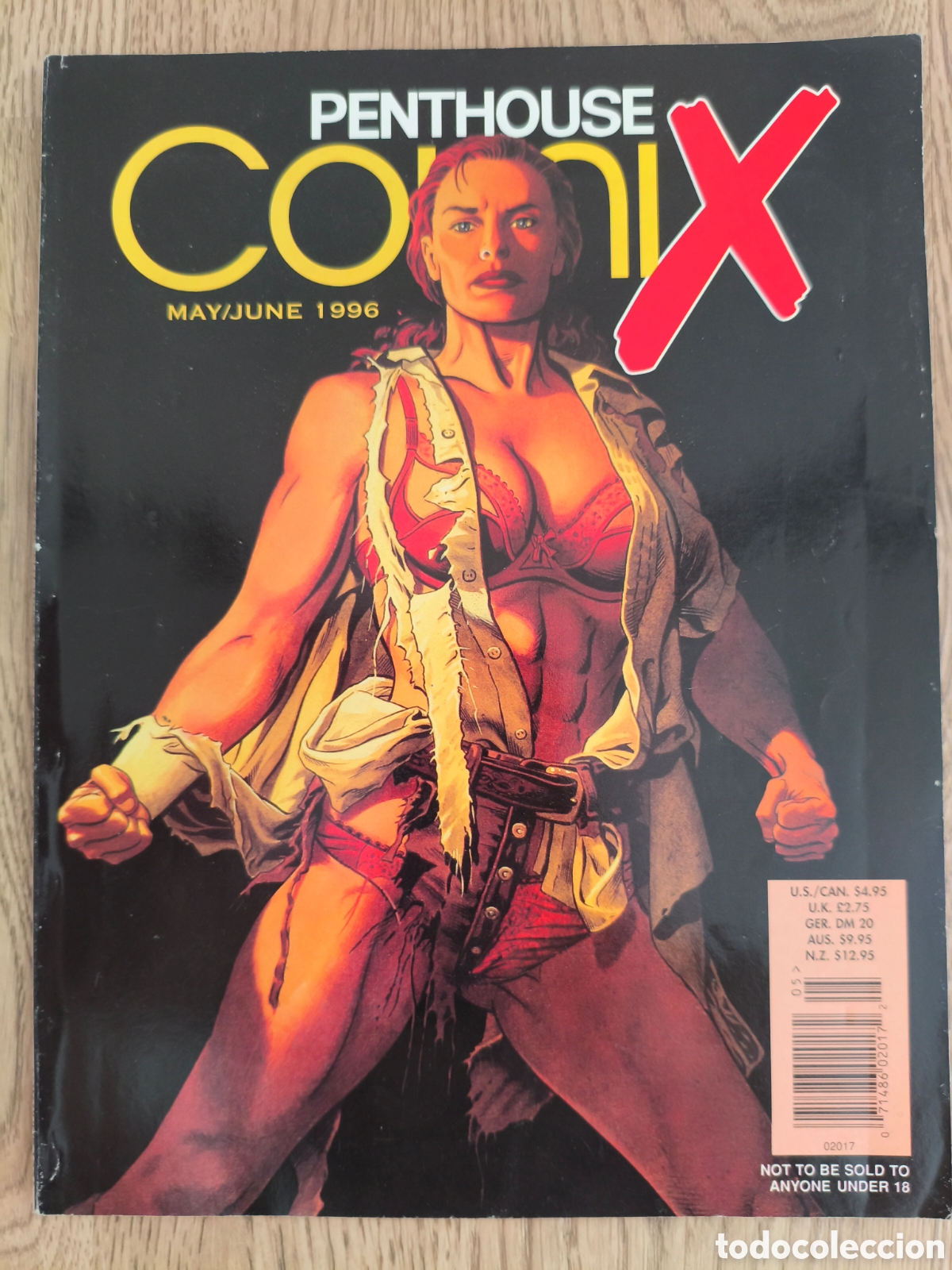 C&oacute;mics: PENTHOUSE COMIX APRIL JUNE 1996 GARRY LEACH ALFONSO FONT