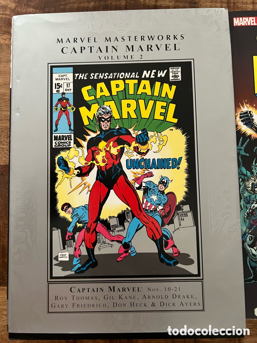 C&oacute;mics: Captain Marvel Masterworks #2 # 4 Complete Collection