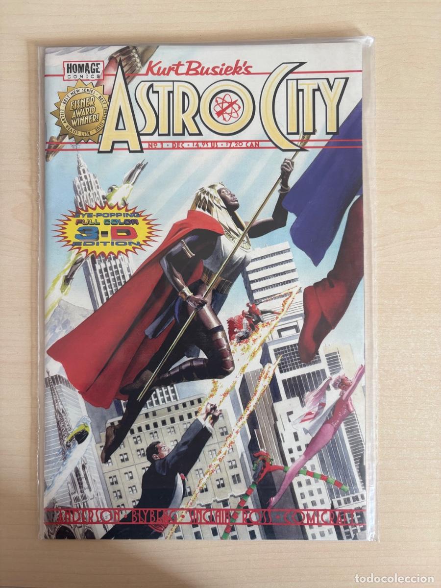 C&oacute;mics: Kurt Busiek&rsquo;s Astro City #1 &ndash; 3-D Edition (Homage Comics / Image Comics USA, 1995)﻿