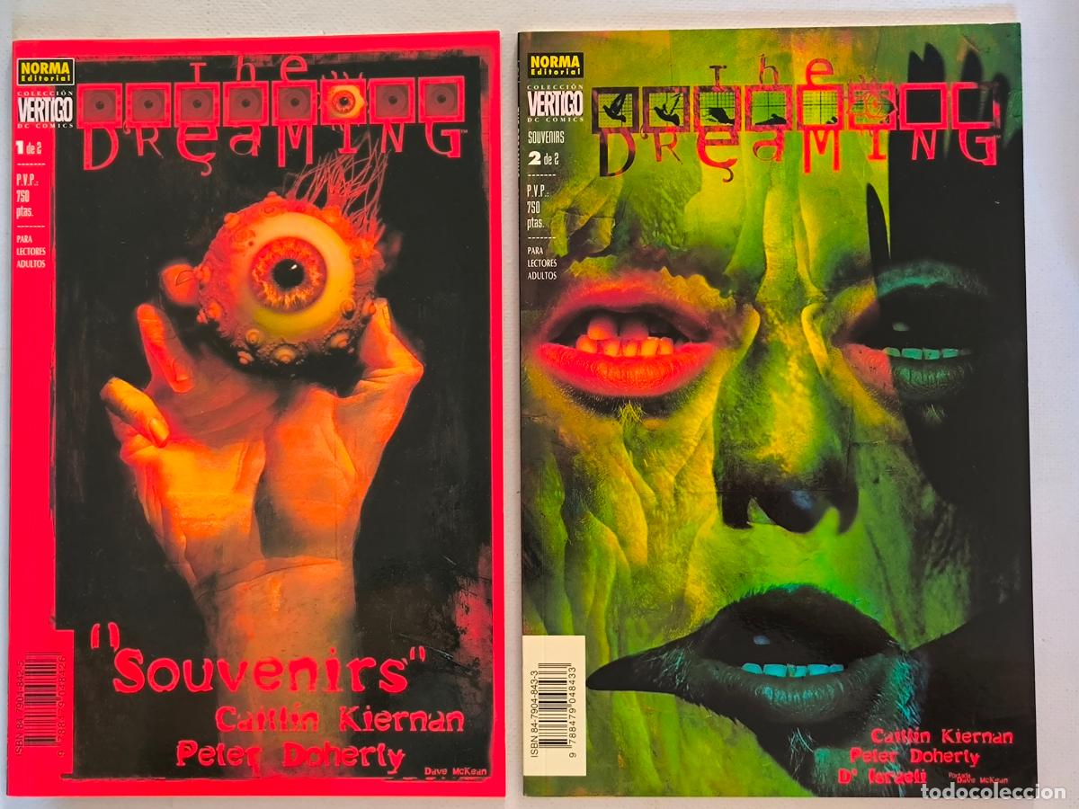 C&oacute;mics: THE DREAMING: SOUVENIRS COMPLETA N&ordm; 1 Y 2 - VERTIGO N&ordm; 78 Y 82 - NORMA (8L)