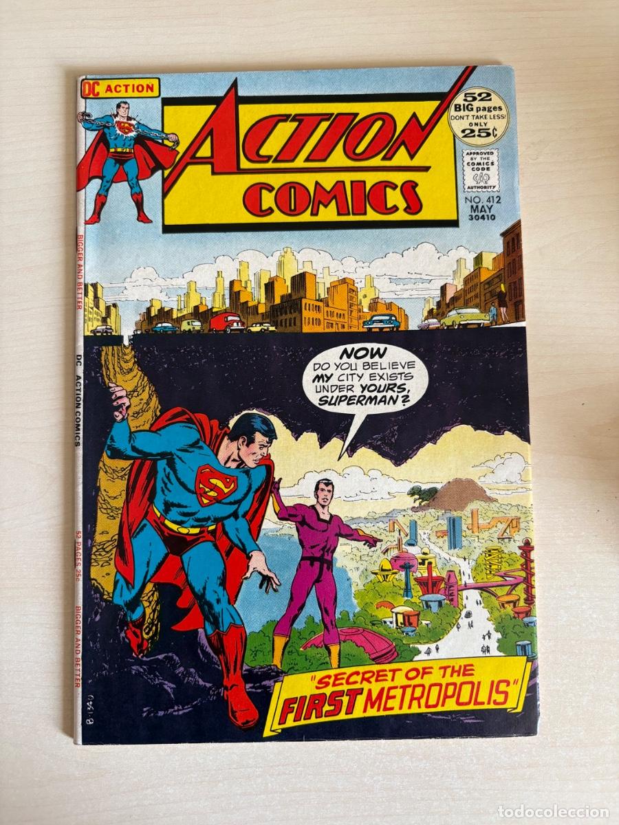 C&oacute;mics: Action Comics #412 (DC Comics USA, 1972)