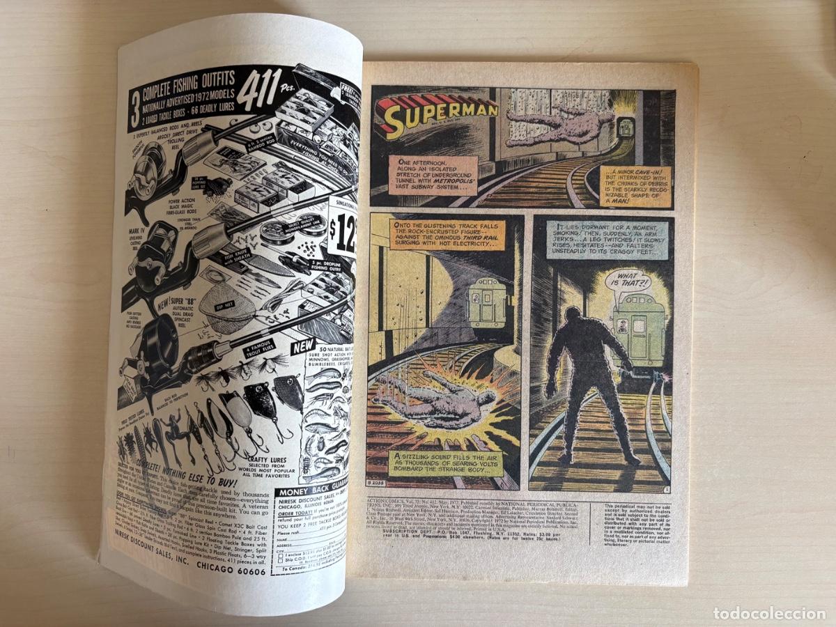C&oacute;mics: Action Comics #412 (DC Comics USA, 1972) - Foto 2