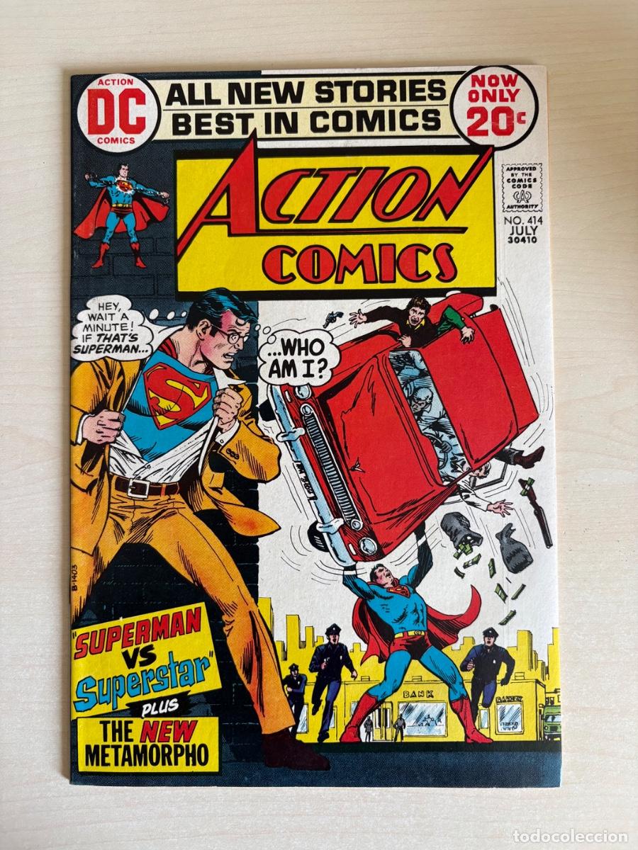 C&oacute;mics: Action Comics #414 (DC Comics USA, 1972)