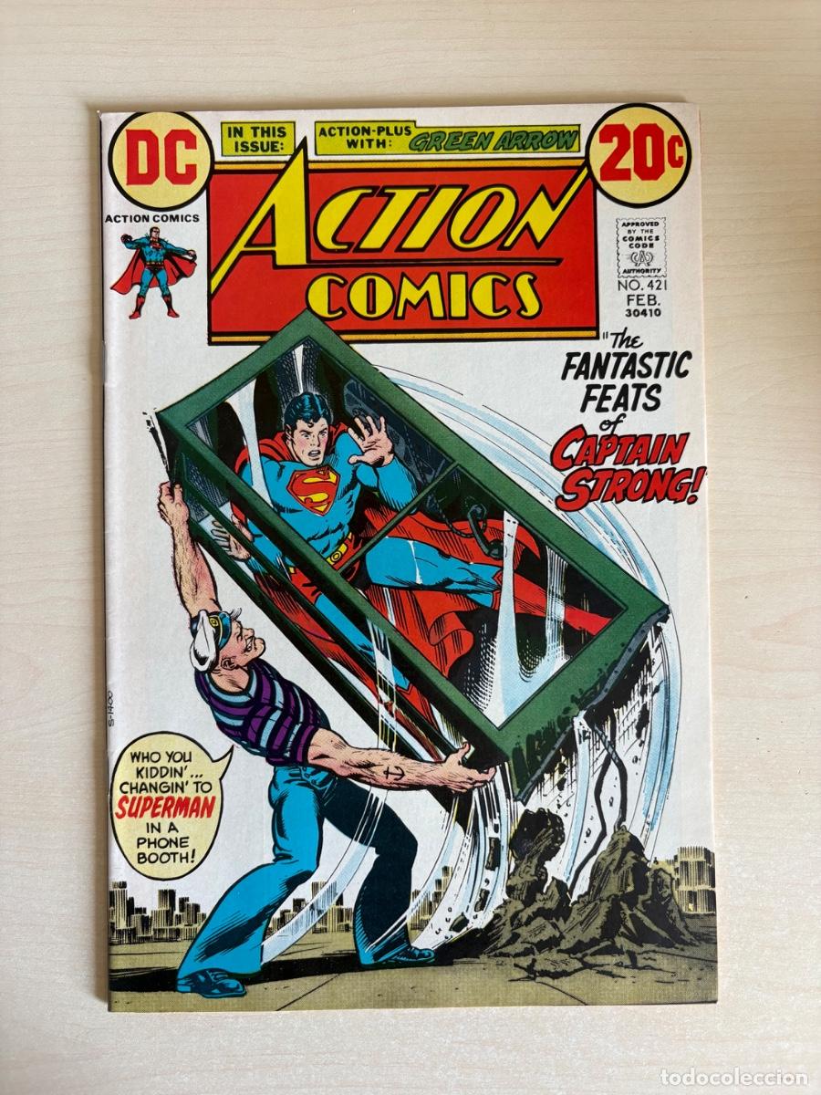 C&oacute;mics: Action Comics #421 (DC Comics USA, 1973)
