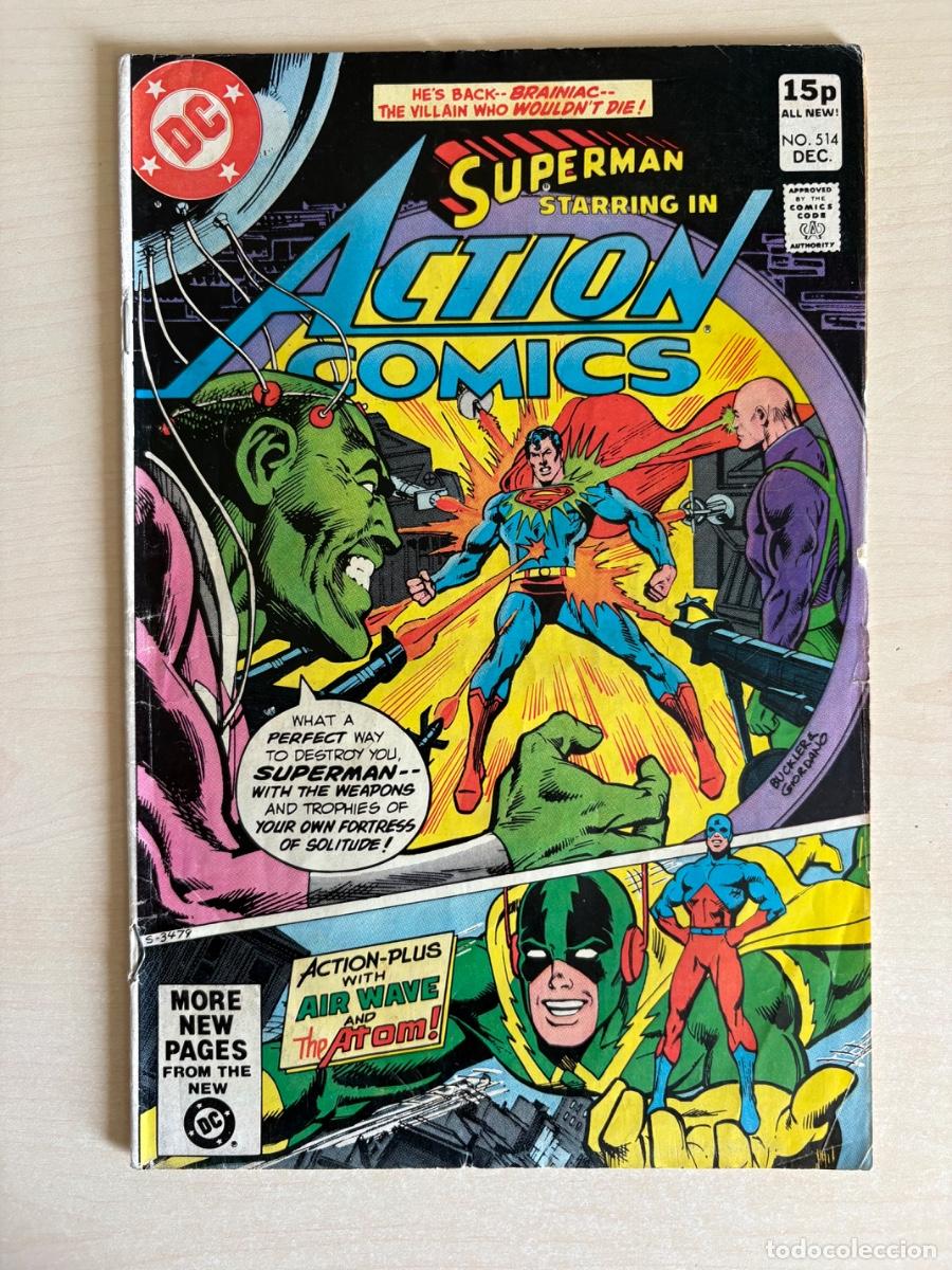 C&oacute;mics: Action Comics #514 (DC Comics USA, 1980)