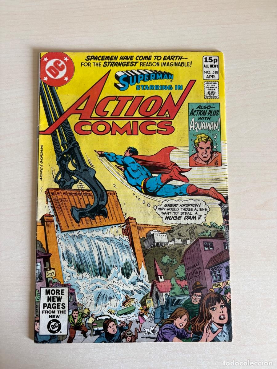 C&oacute;mics: Action Comics #518 (DC Comics USA, 1981)