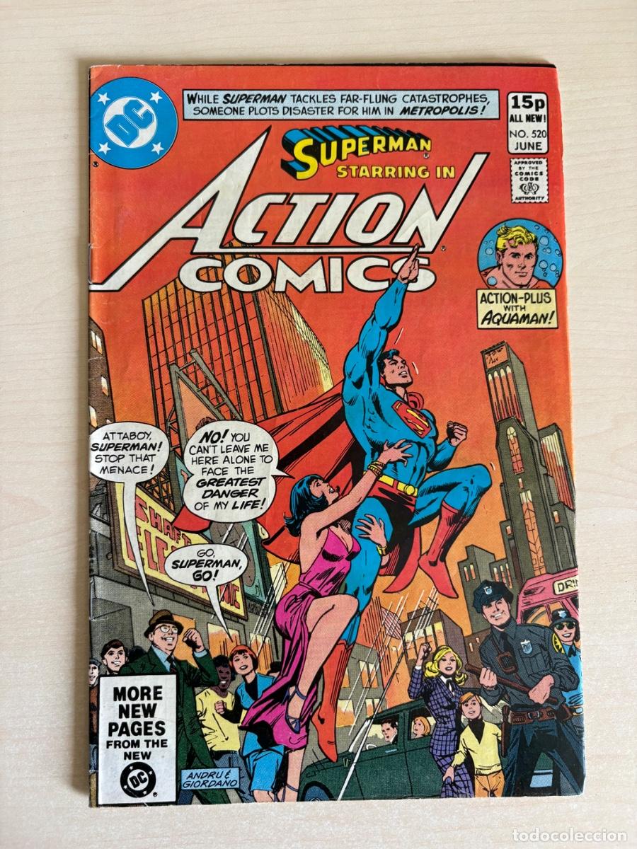 C&oacute;mics: Action Comics #520 (DC Comics USA, 1981)